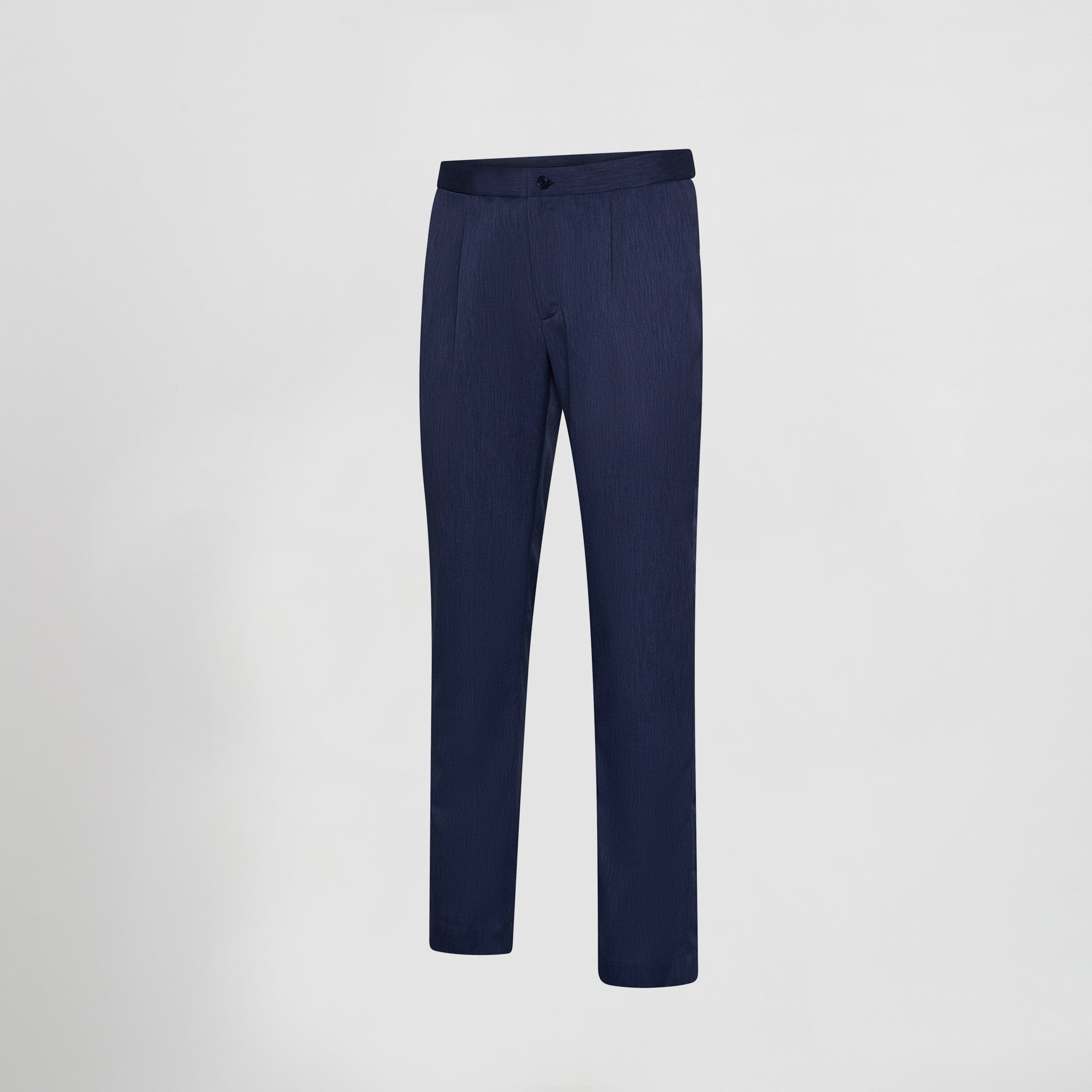 Gary's Pantalon Homme Marine Stretch Ceinture Extensible