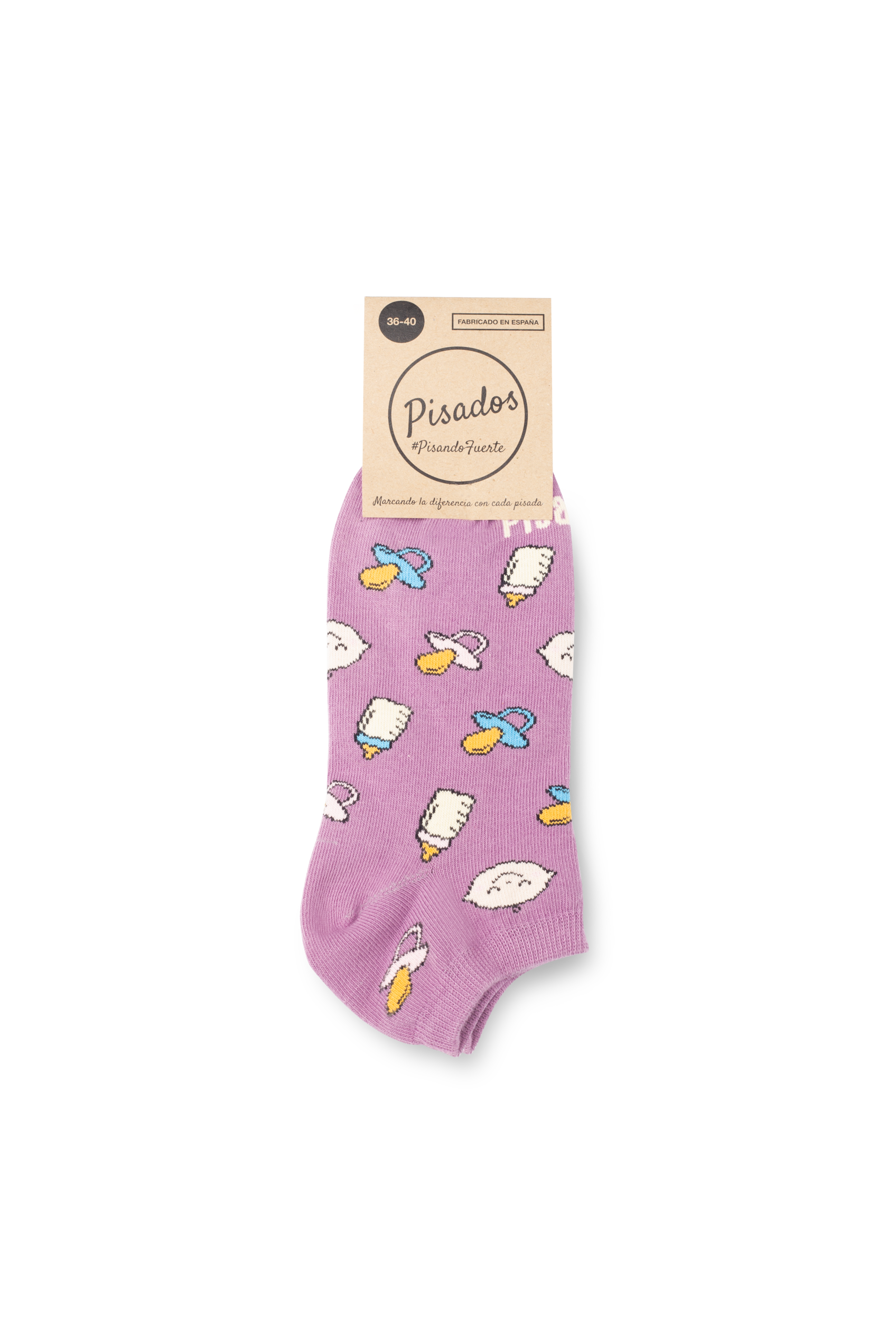 Enfermania Pediatría socquettes coton Lavande 36-40