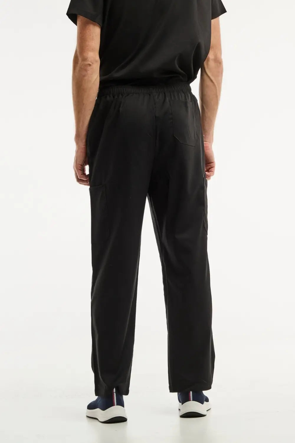 Aelin LUCA Pantalon médical Homme Noir stretch