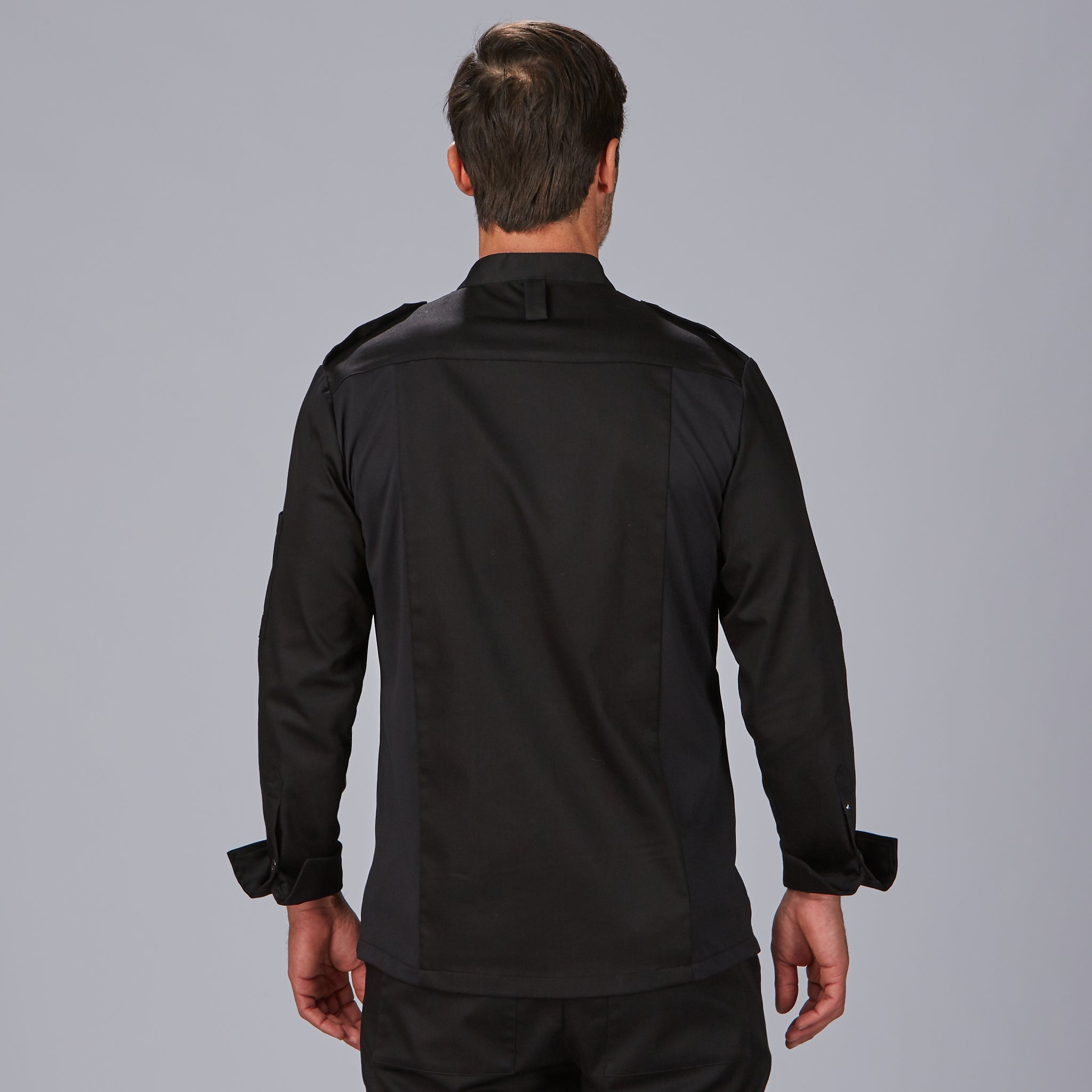 Gary's Cueto veste cuisinier homme noire coton taille L