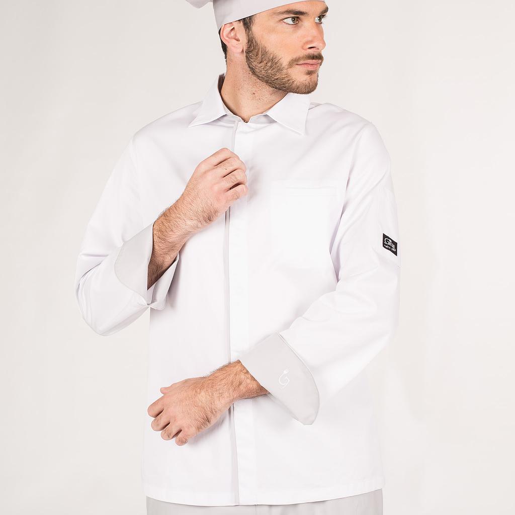GARY'S Chef Jackets Zeus veste cuisinier noir coton