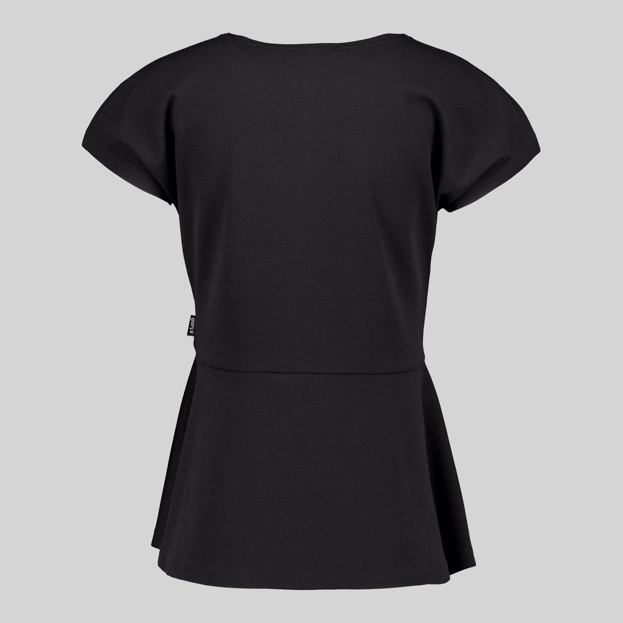 GARY'S Veza blouse esthétique noire manches courtes
