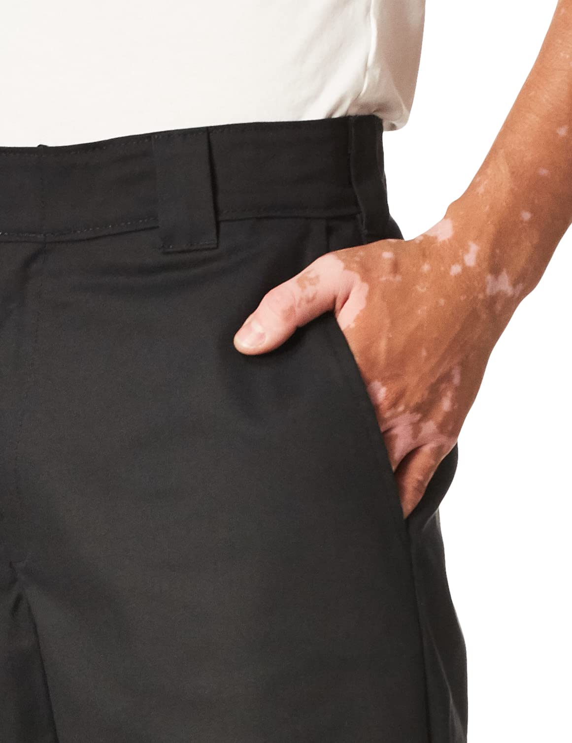 Dickies Pantalon Travail Regular Fit Noir Sergé Stretch