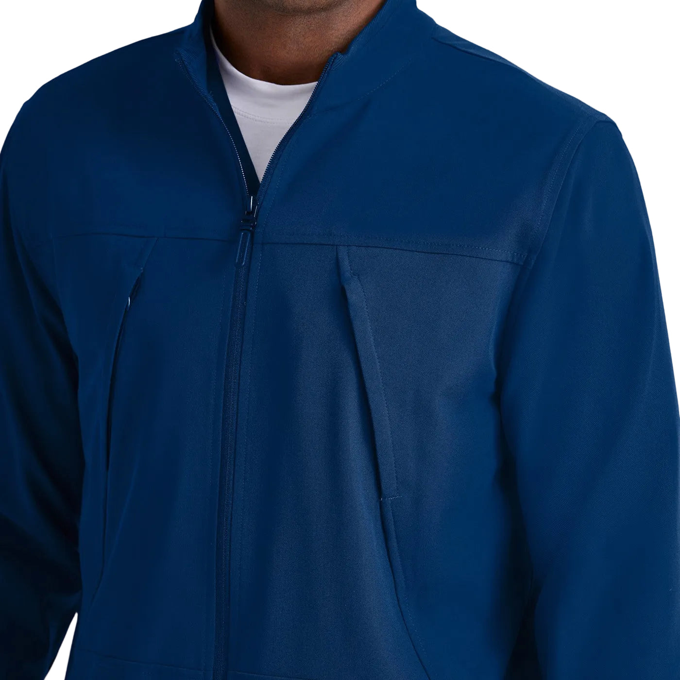 Enfermania Grey's Anatomy veste médicale homme 4 poches bleu indigo