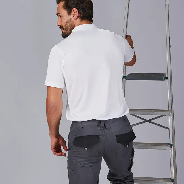 Gary's Pants Arce pantalon unisexe noir/marine bandes