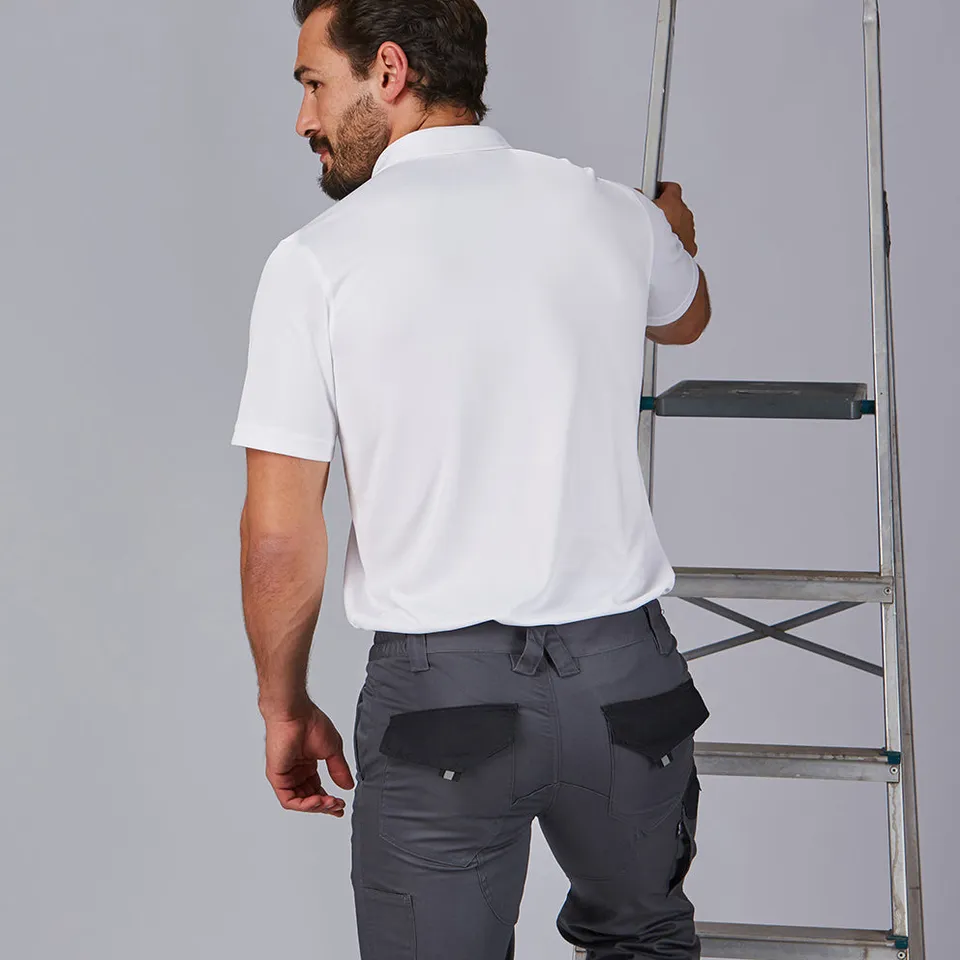 Gary's Pants Arce pantalon unisexe noir/marine bandes