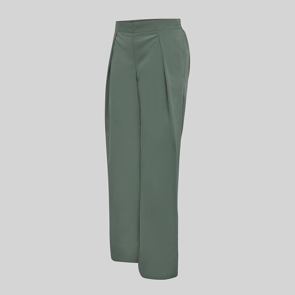 Gary's pantalon médical femme noir droit à pinces recyclé