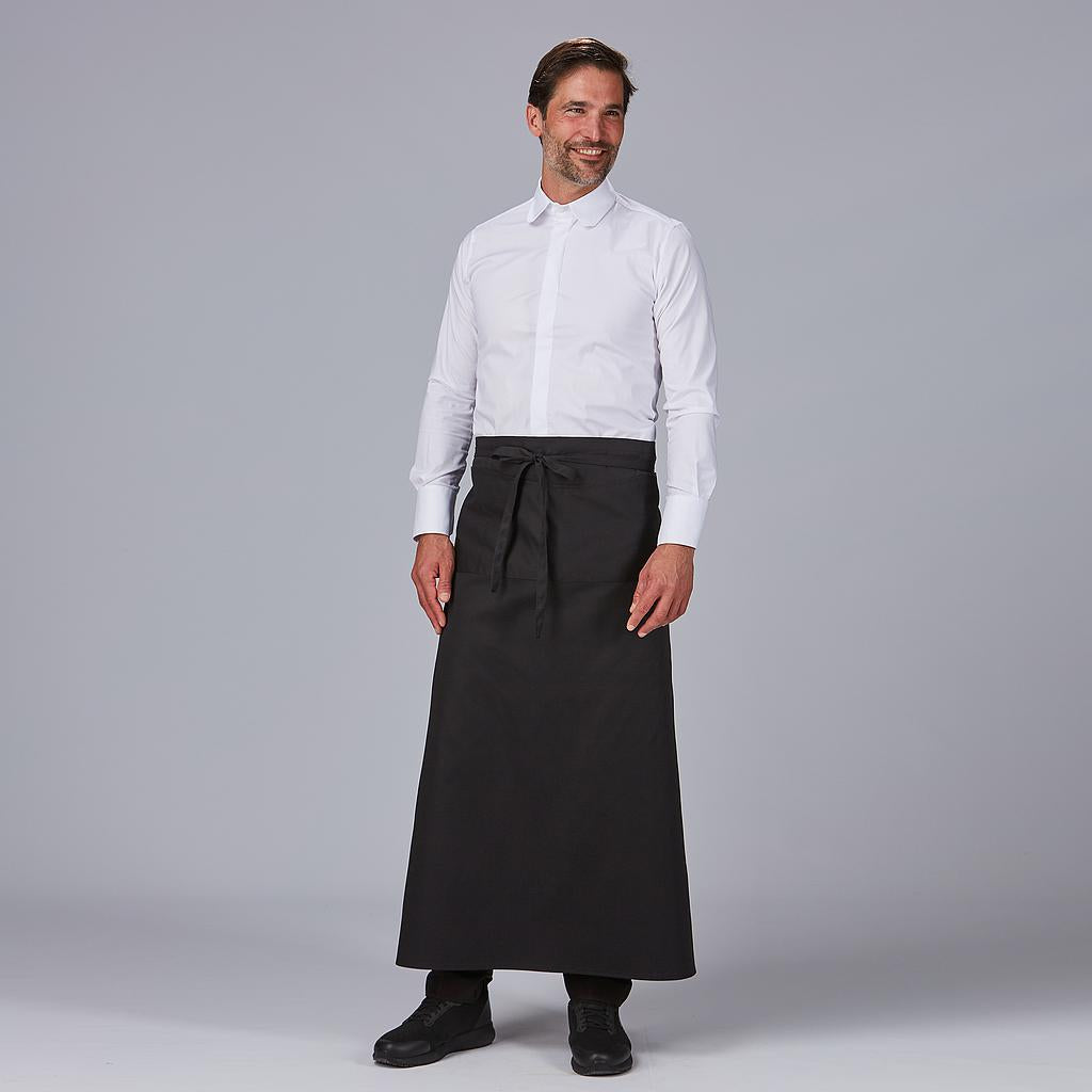 Gary's Bistro Pocket tablier long 100x100 cm noir