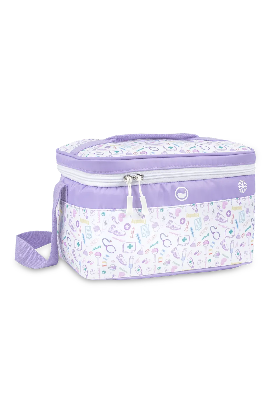 Enfermania Care Collection sac isotherme 7 L blanc lavande