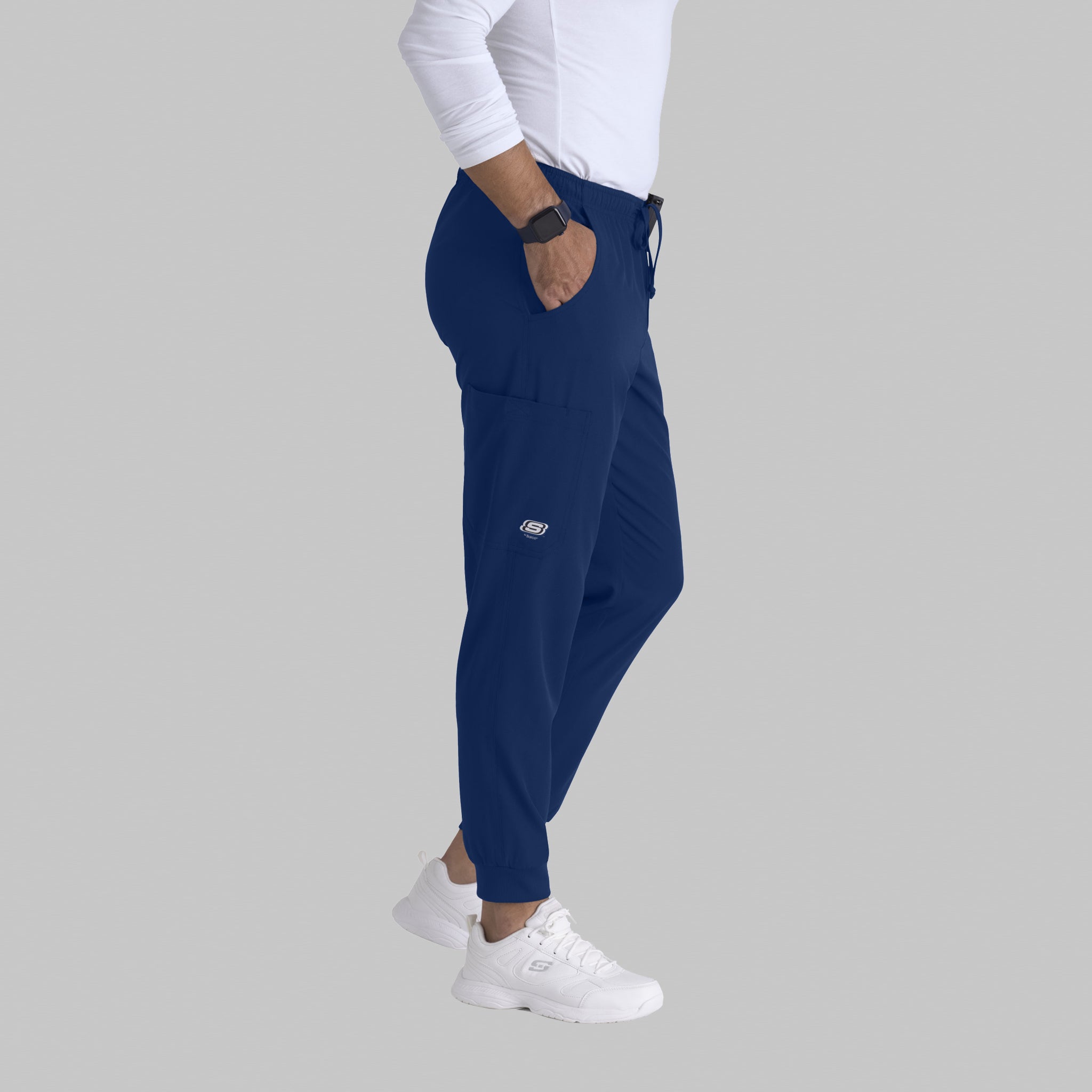 GARY'S Structure Jogger by Barco pantalon médical bleu royal