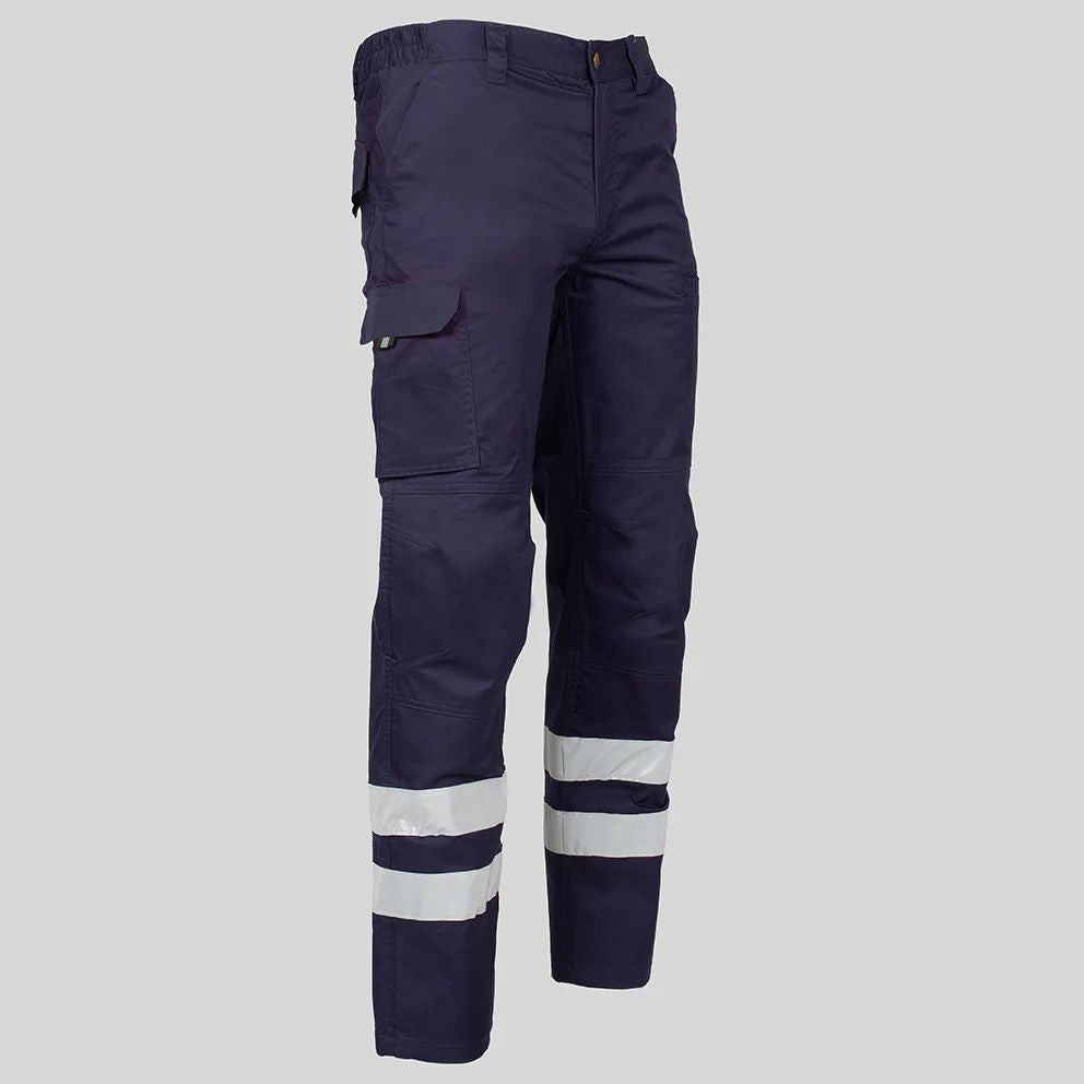 Gary's Arce pantalon travail réfléchissant noir