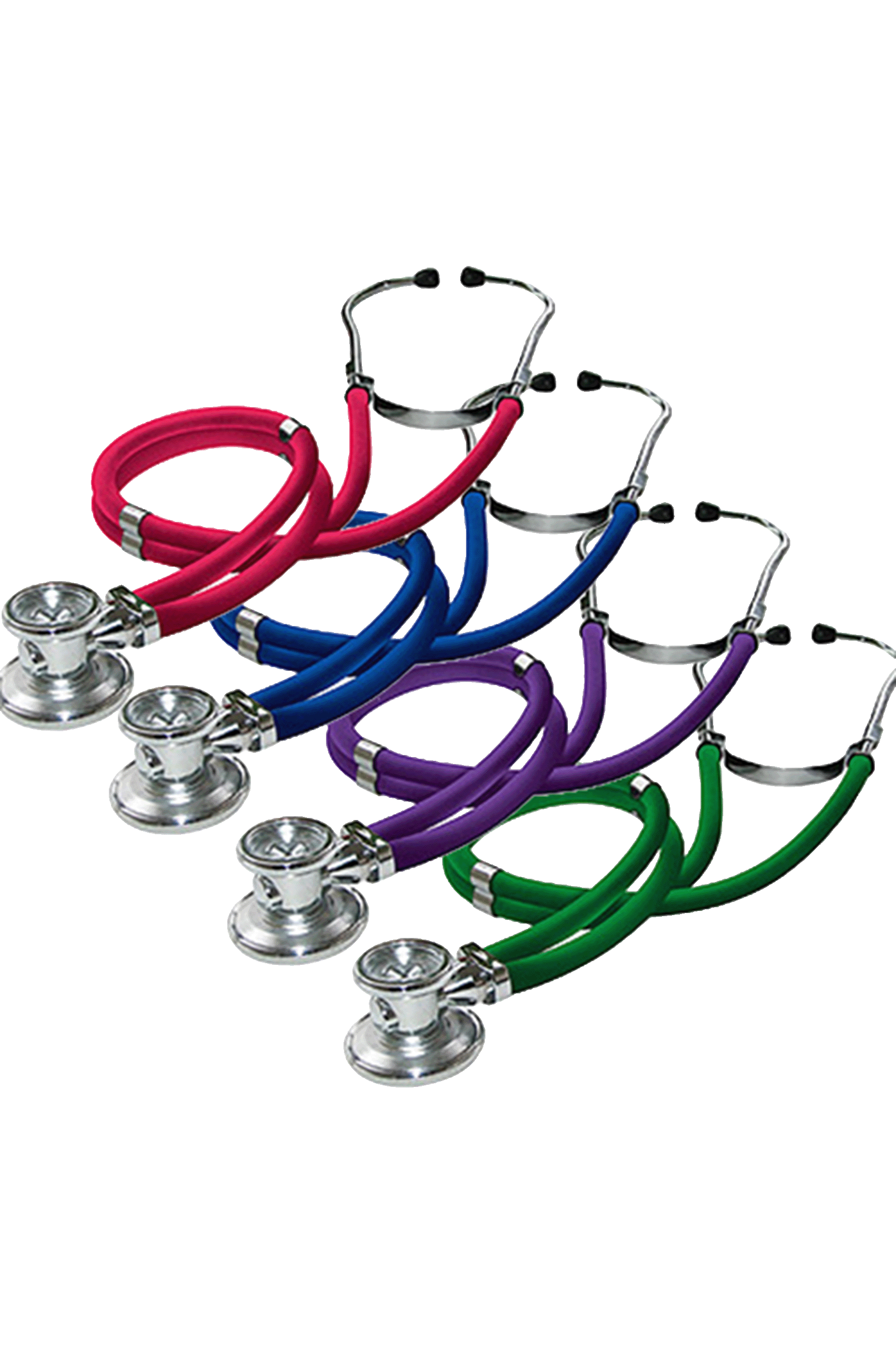 Enfermania Instrumental Rappaport stéthoscope rouge double pavillon