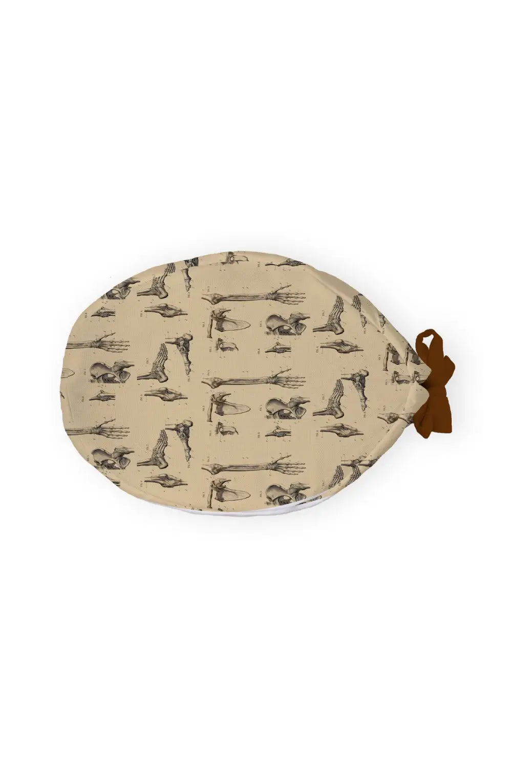 Aelin Paris calot de bloc beige imprimé os polyester