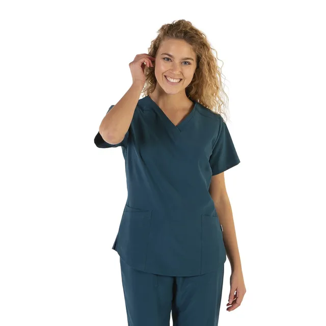Enfermania Ropa 360 blouse médicale femme corail M microfibre