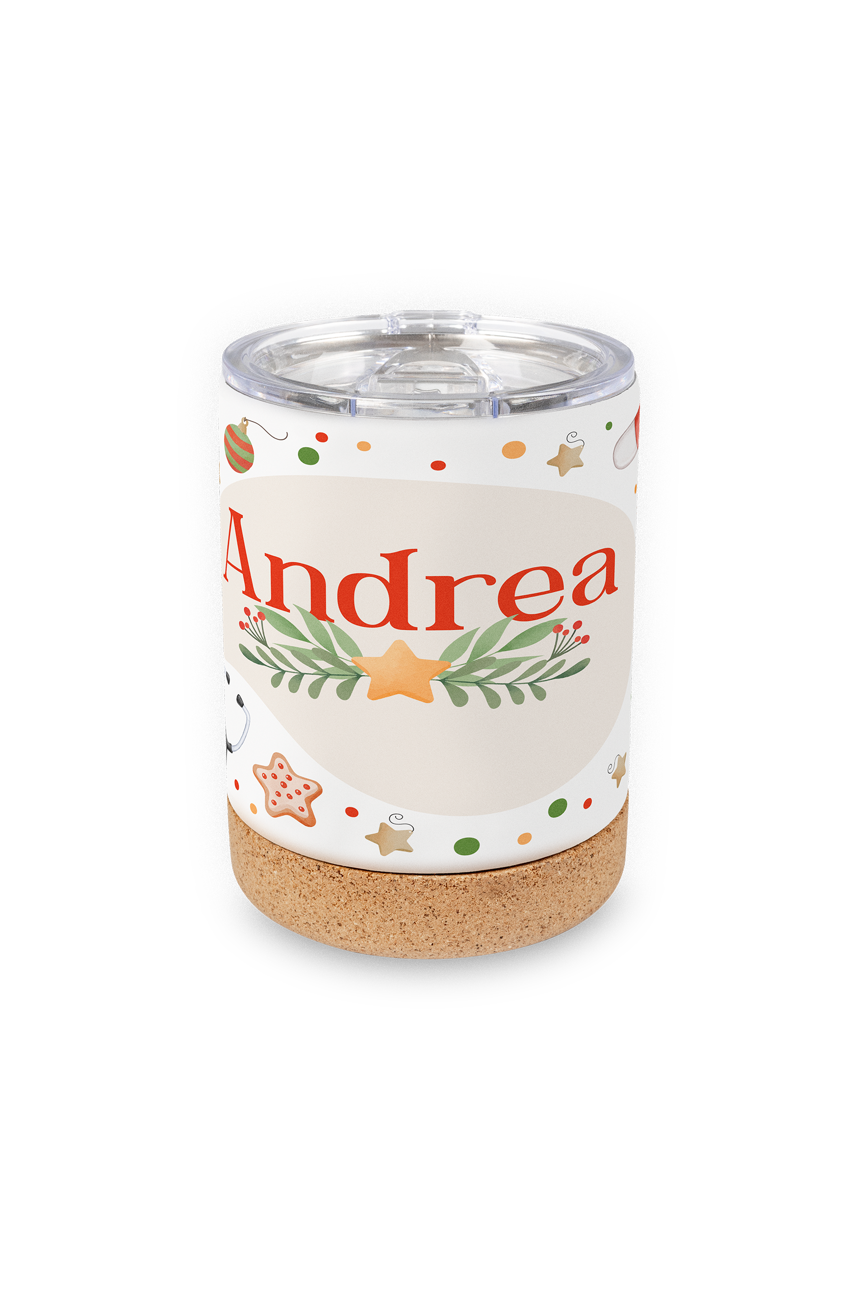 Enfermania Regalos Tasse thermique Noël 330 ml inox