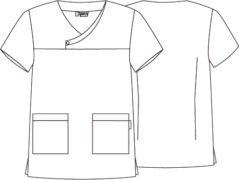 Gary's Germán blouse homme col V beige