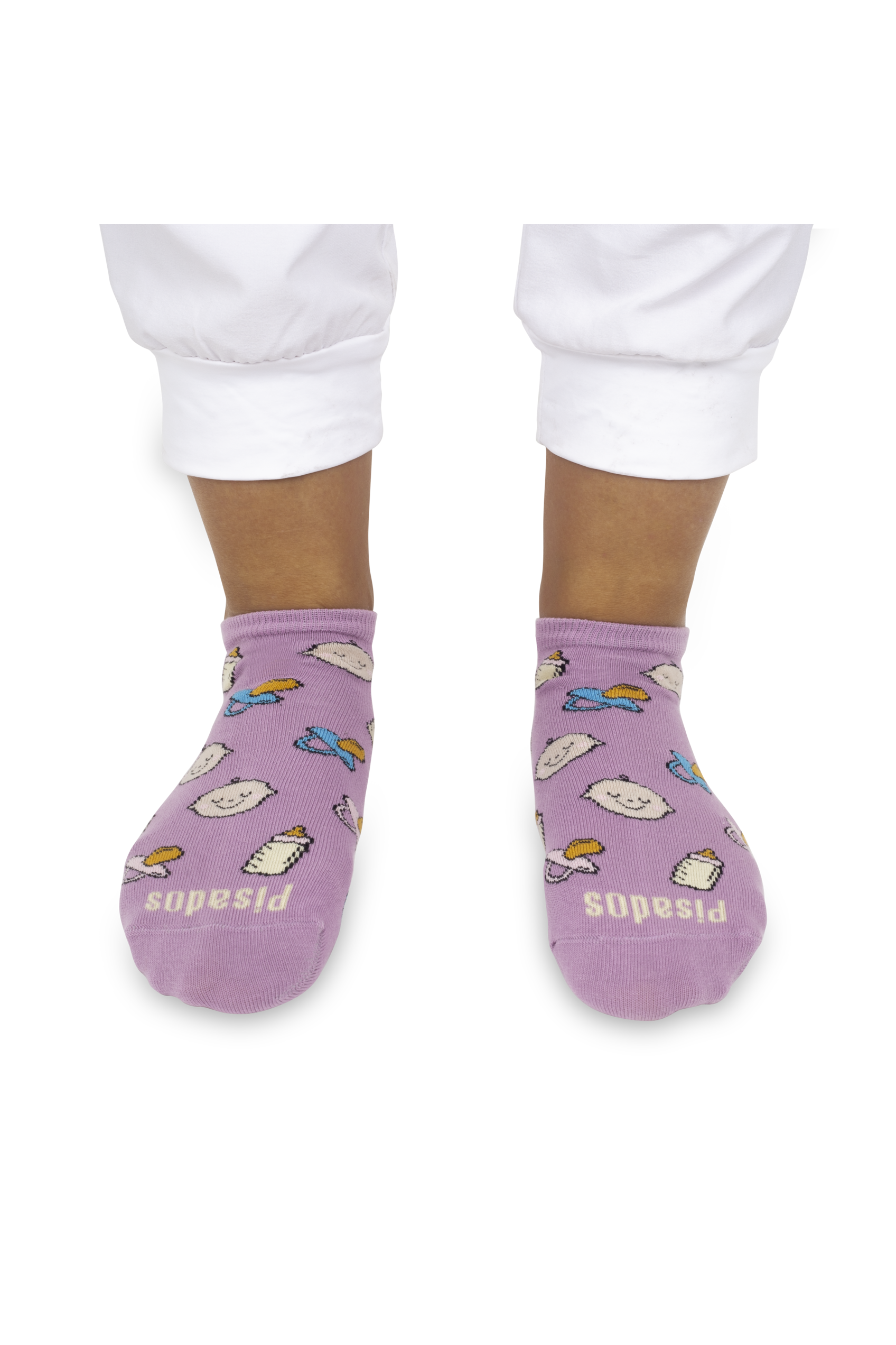 Enfermania Pediatría socquettes coton Lavande 36-40