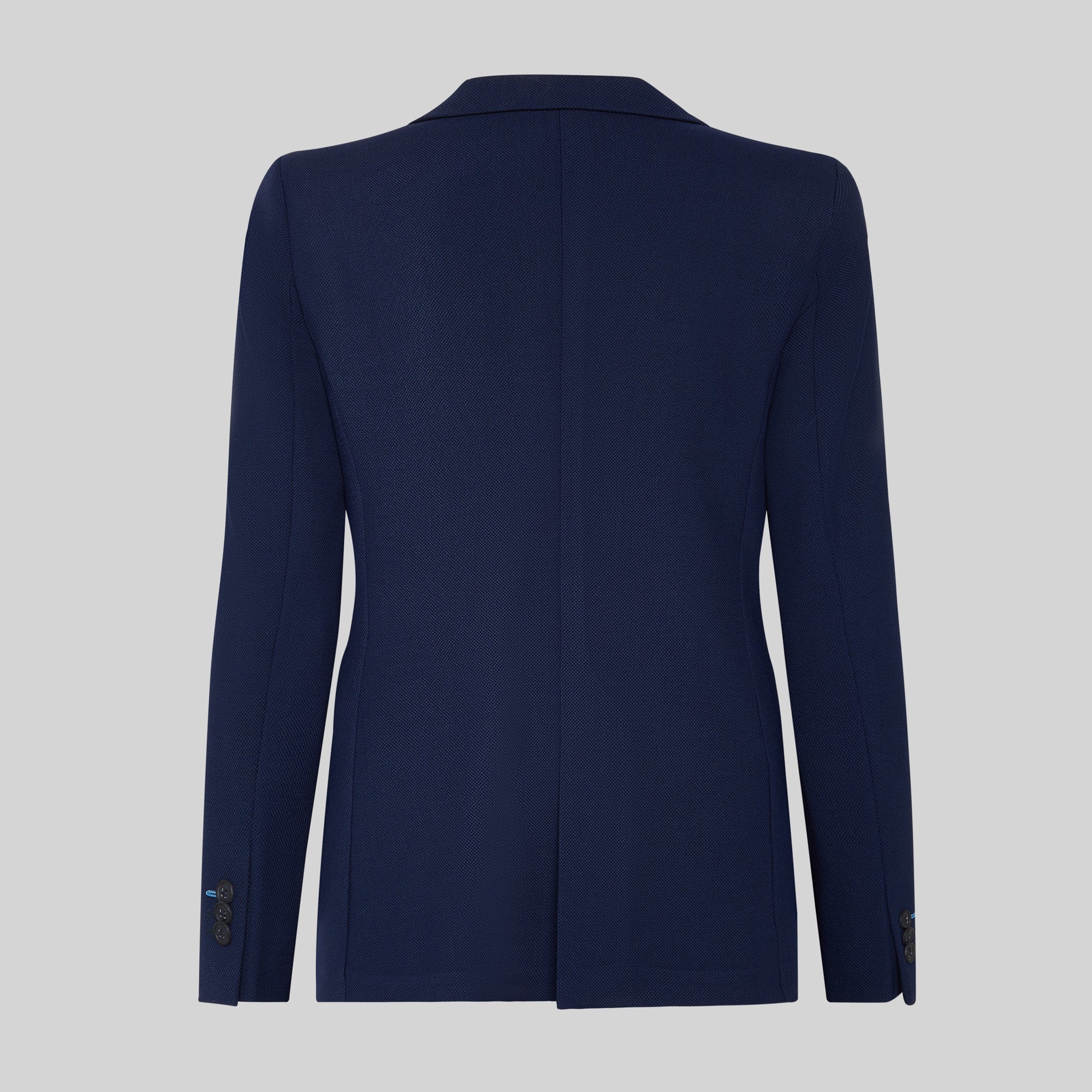 GARY'S Welfare Blazer veste tailleur femme marine laine stretch