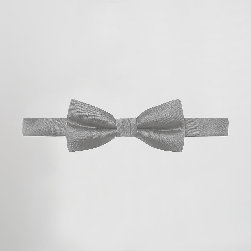 Noeud papillon Gary's satin noir réglable TU