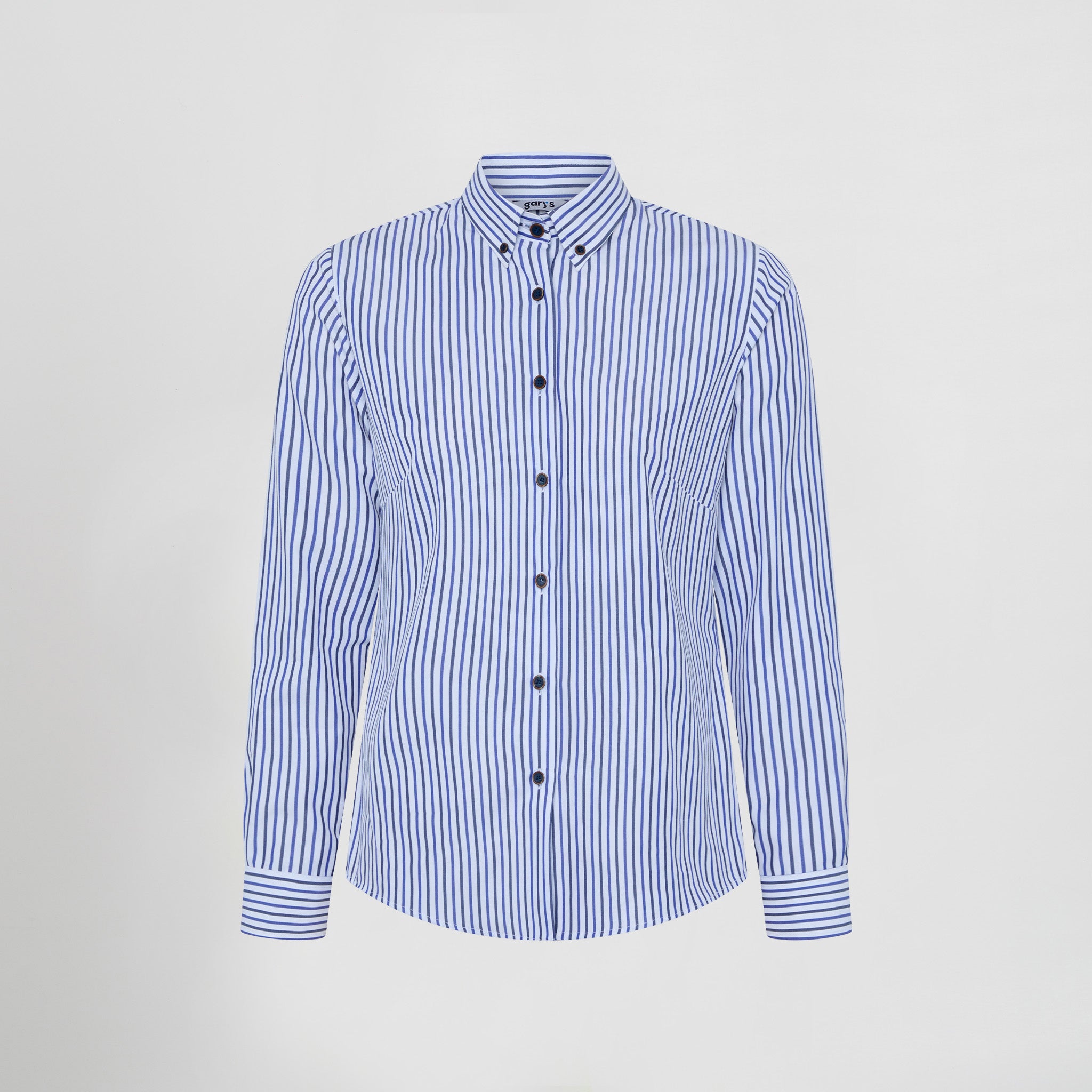 Gary's Simonetta chemise femme rayée bleu marine