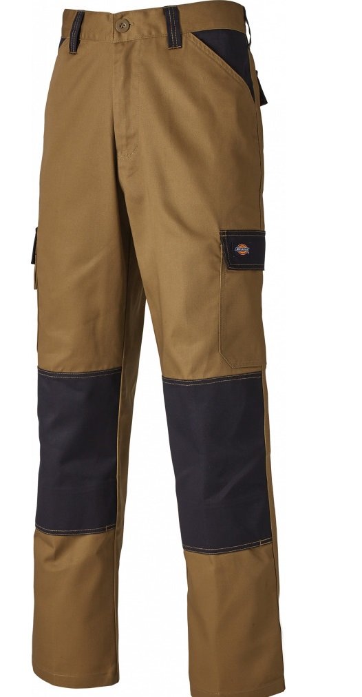 Dickies Pantalon Travail Genouillères Homme Gris Noir