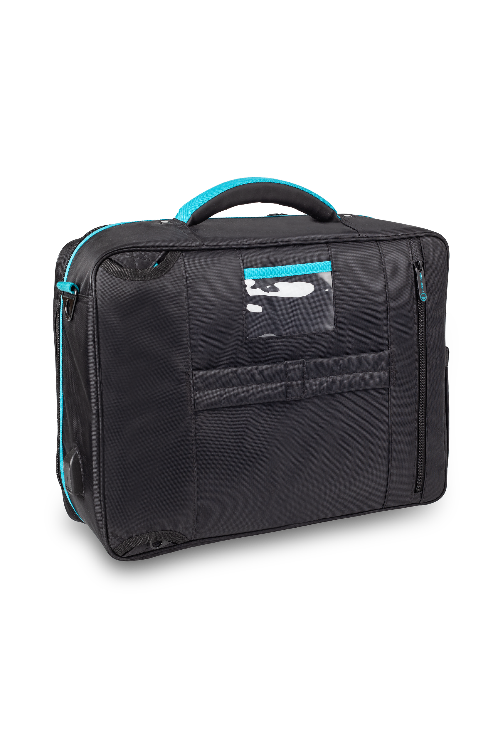 Enfermania Black Collection mallette médicale sac domicile 22 L noir