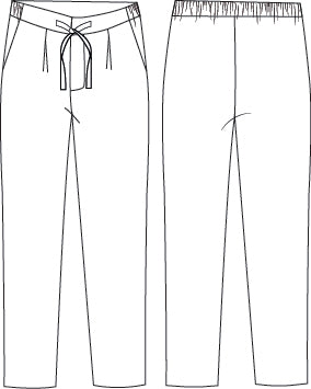 GARY'S Pants Bi-Stretch pantalon gris marengo L