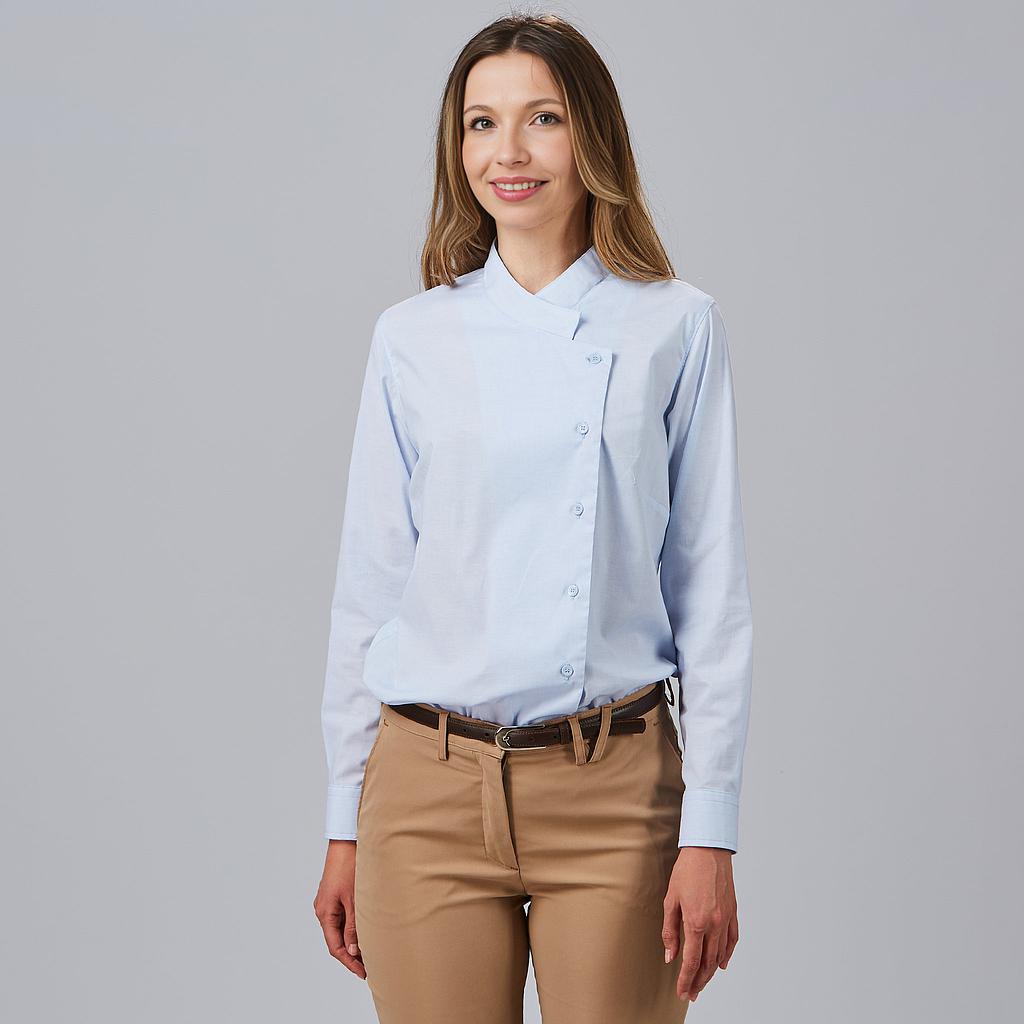 GARY'S Angelica chemise femme blanche coton manches longues