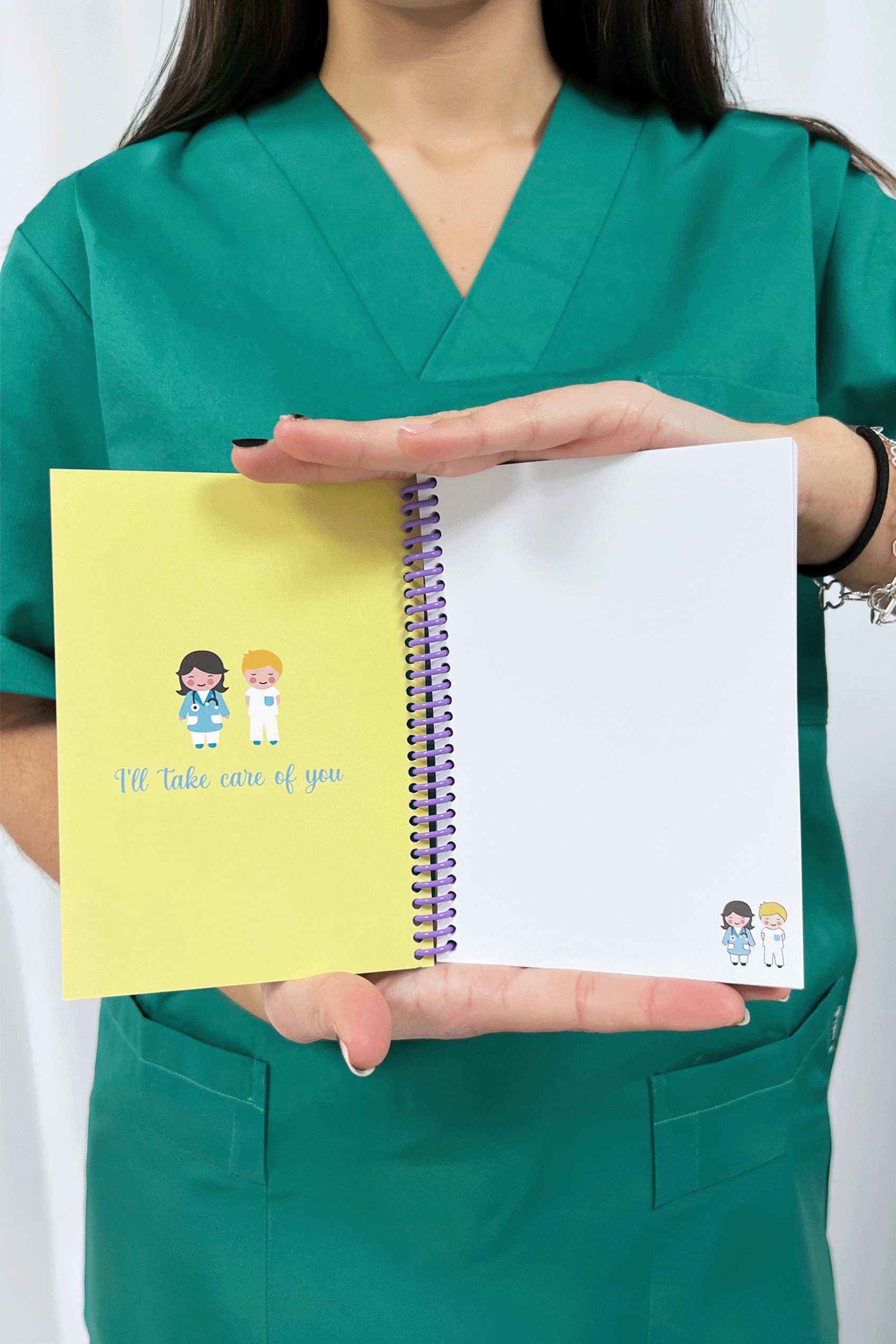 Enfermania Papelería Lemon carnet A6 poche Instrumental