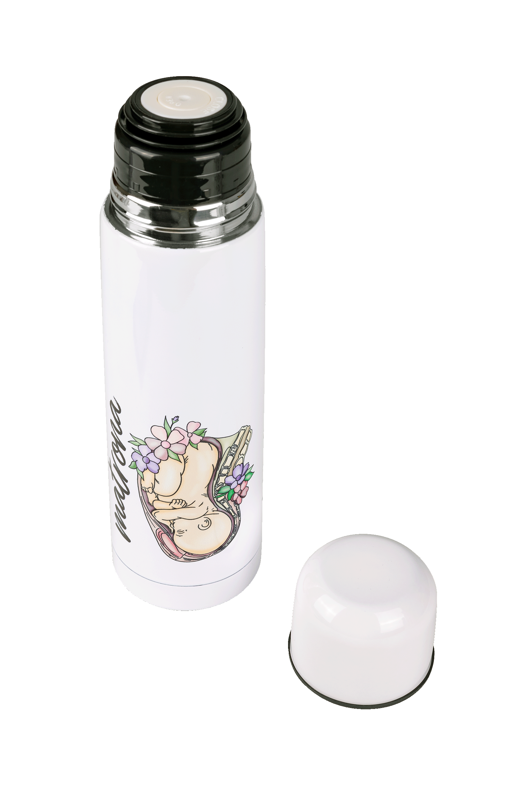 Enfermania Matrona Vida thermos inox personnalisable 500 ml