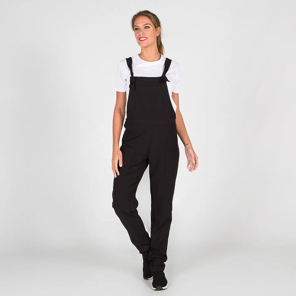 Gary's Artea Salopette Travail Femme Noire Stretch
