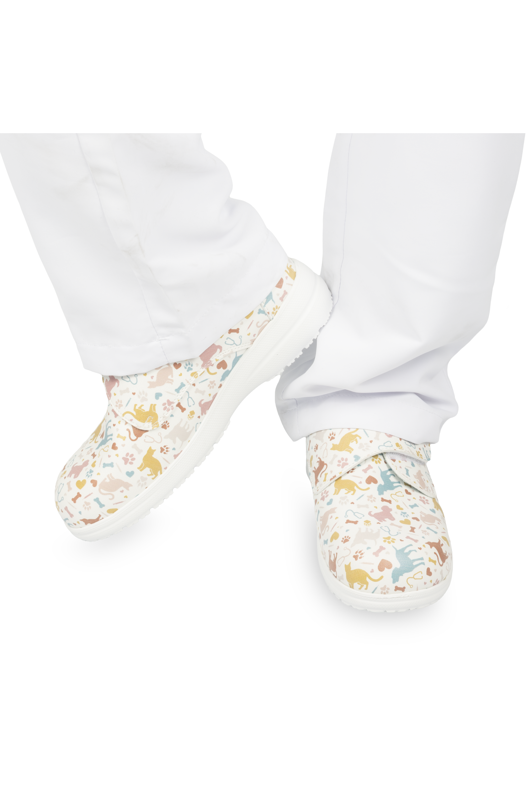 Enfermania Vets chaussure véto velcro blanc taille 36-42