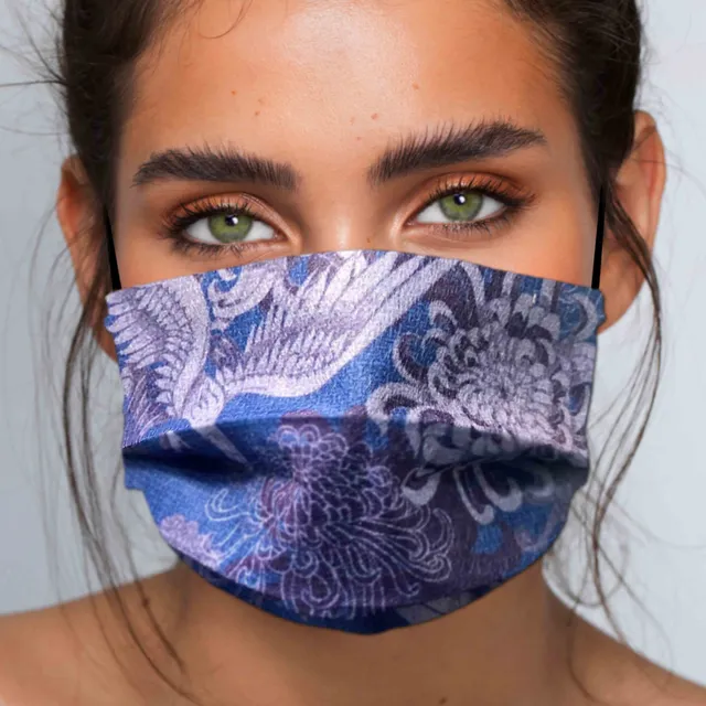 ILKOTT AA83 #0015 masque tissu imprimé lot de 2 catégorie 1