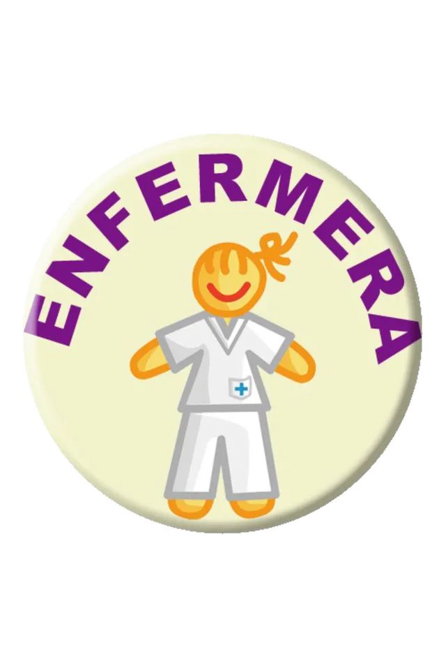 Enfermania Regalos Chapa Enfermera badge 38 mm métal