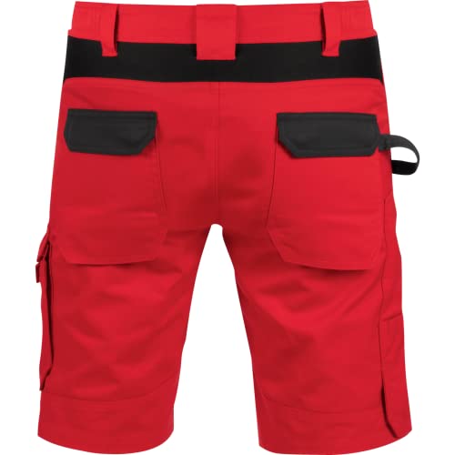 Würth MODYF Cetus short travail rouge lavage industriel