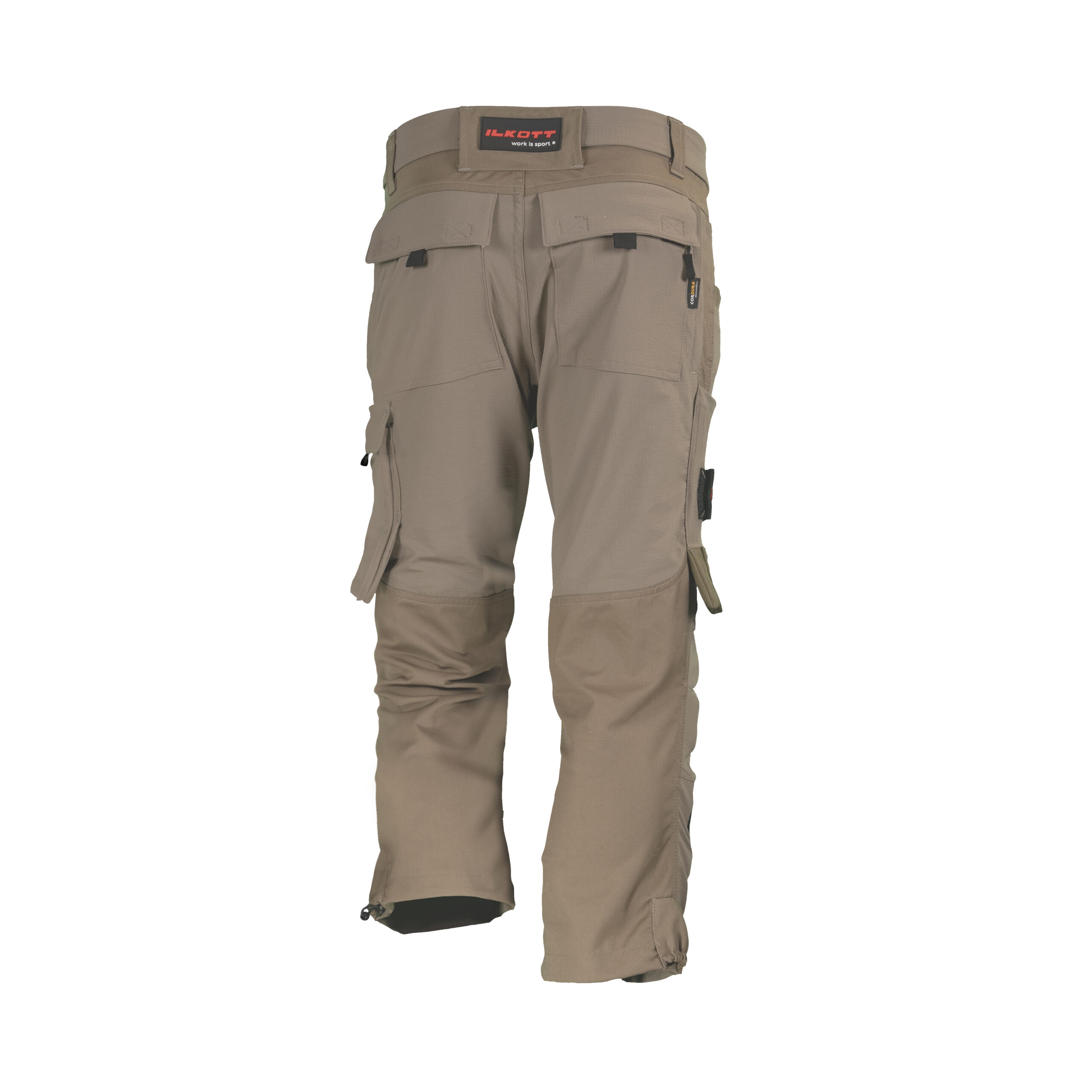 ILKOTT Fresh pantacourt travail havane Cordura