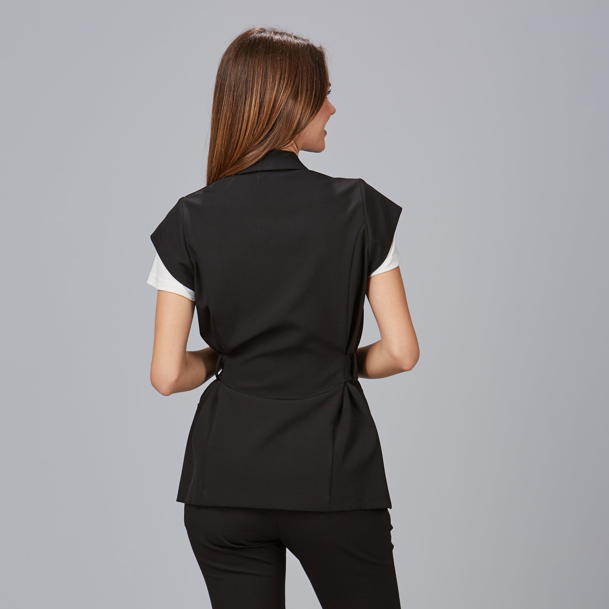 GARY'S Meli veste esthétique noire col smoking femme