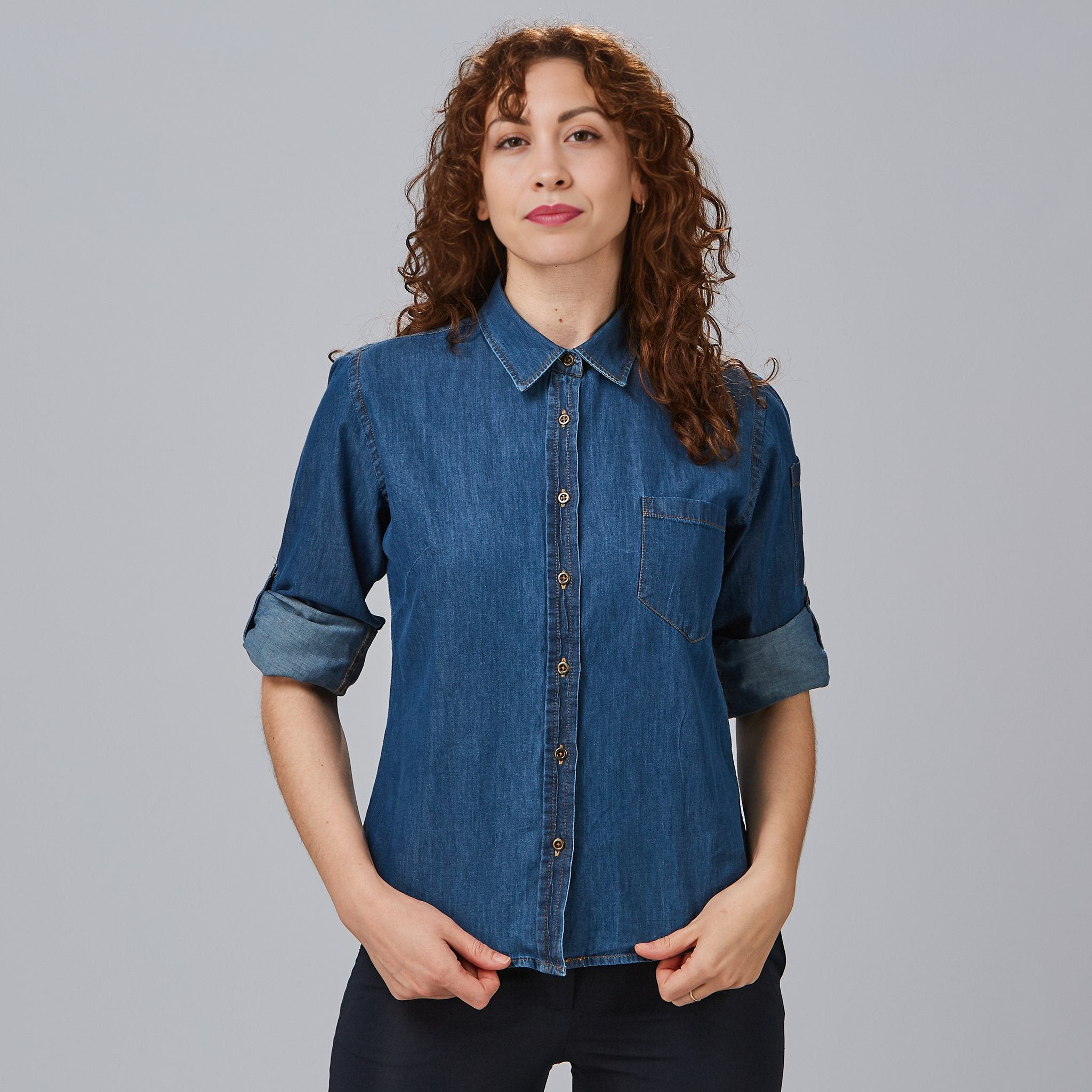 Gary's Valeria chemise denim femme tejano lavé XS-3XL