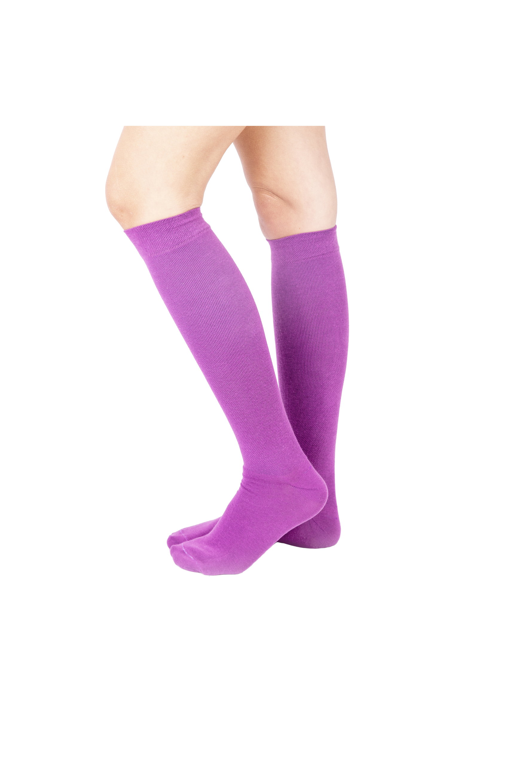 Enfermania Ropa chaussettes compression lisses bleues
