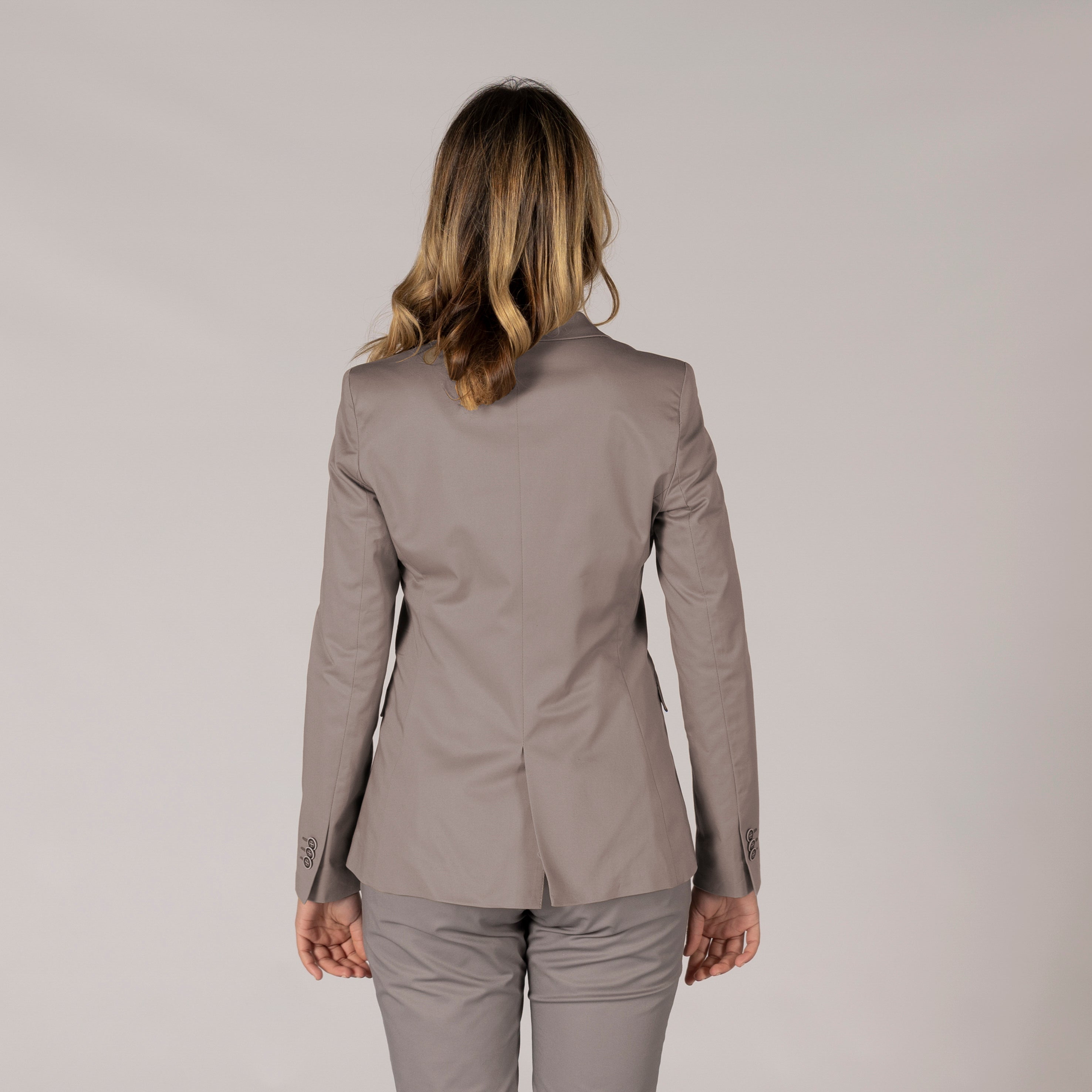 GARY'S Blazer veste tailleur femme marine 2 boutons