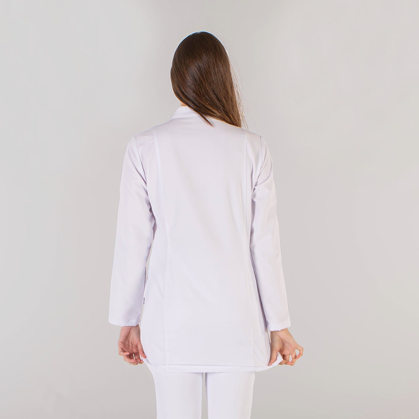 Gary's Tania blouse médicale femme blanche microfibre