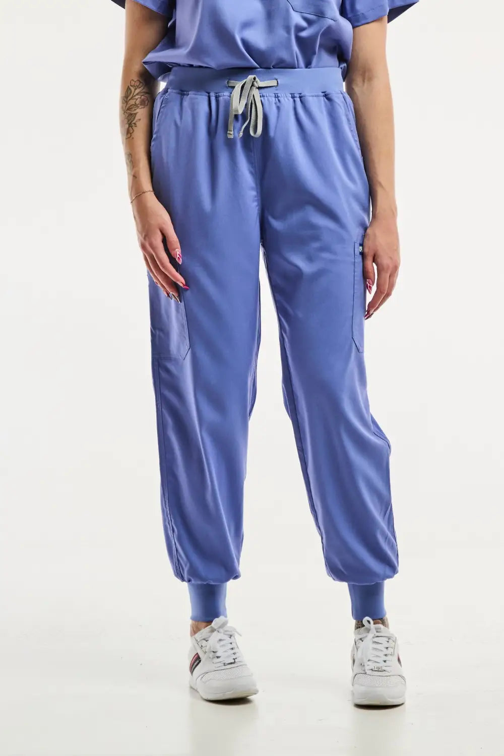 Aelin EMMA jogger pantalon médical bleu femme