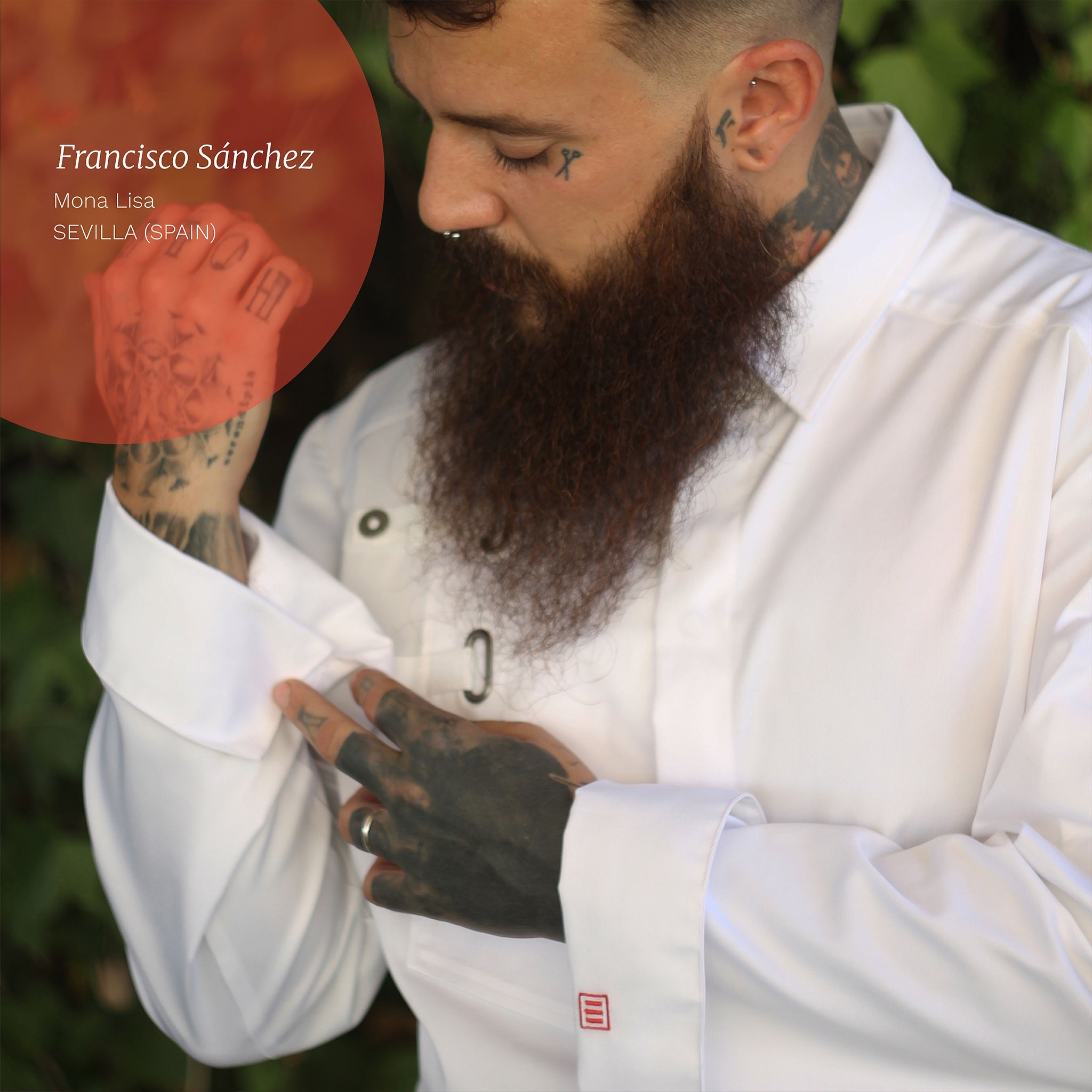 Gary's Vulcano Veste cuisine unisexe blanche T400 Coolmax