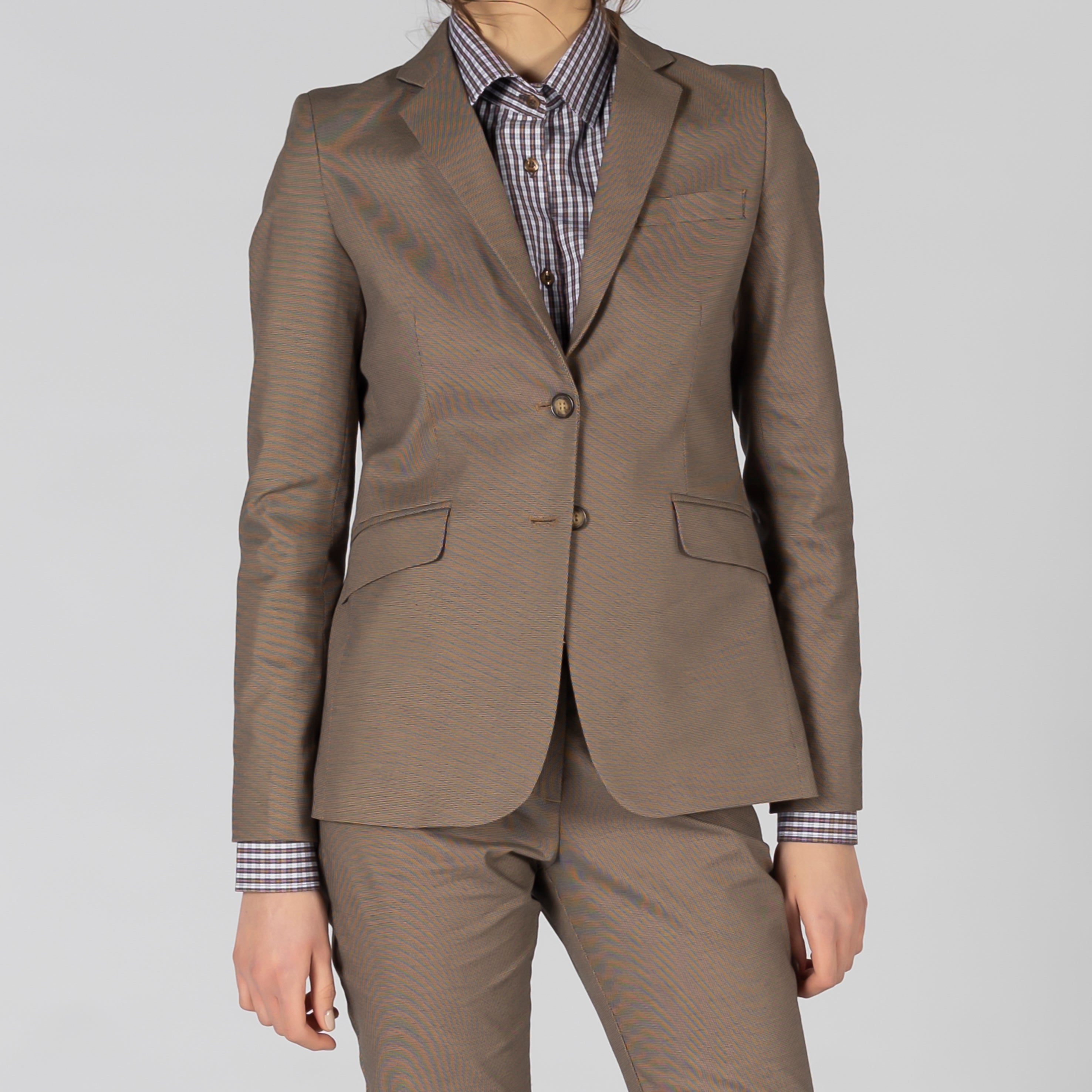 Gary's Jackets Meeting blazer femme 2 boutons 104 Marino