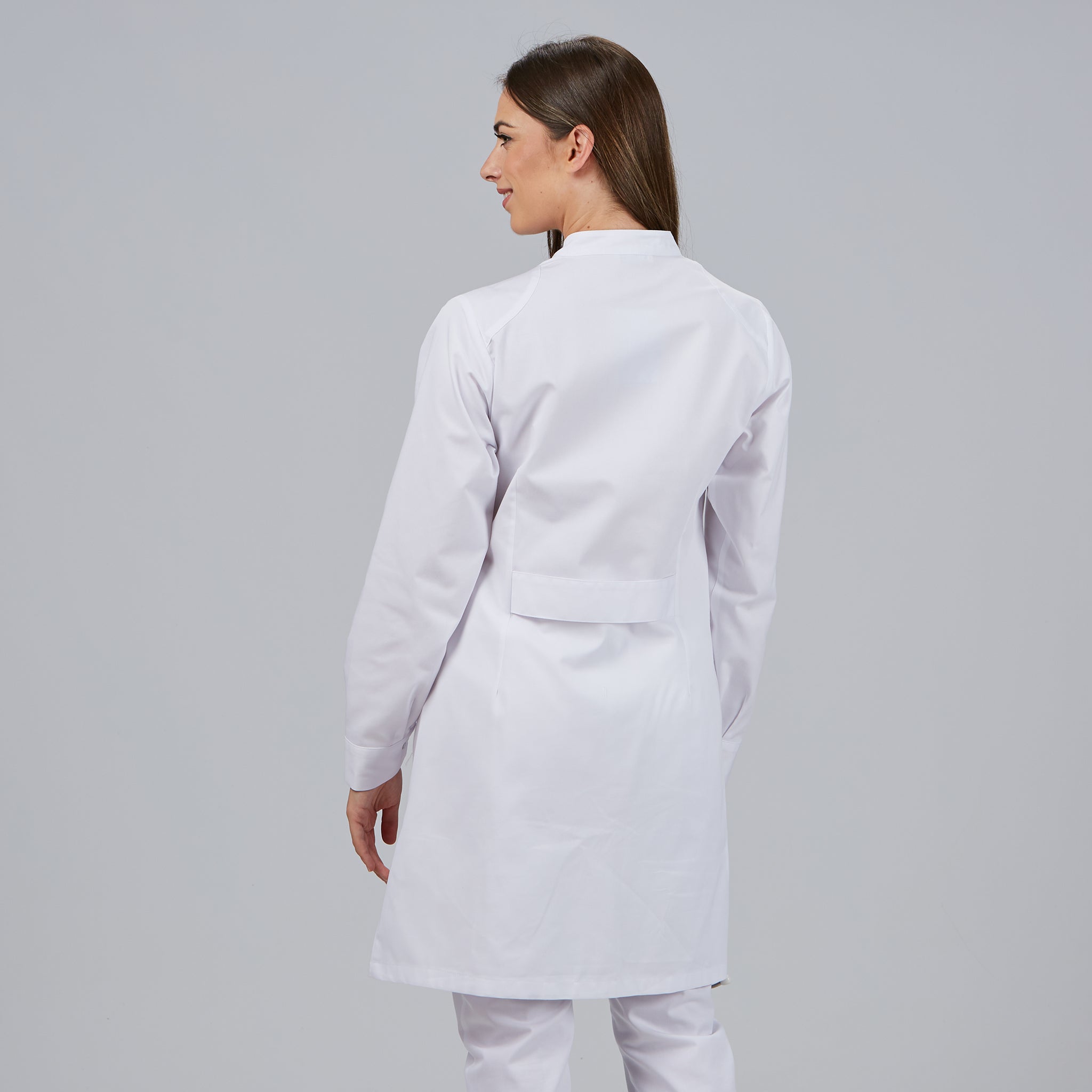 GARY'S Julia blouse médicale femme blanche coton