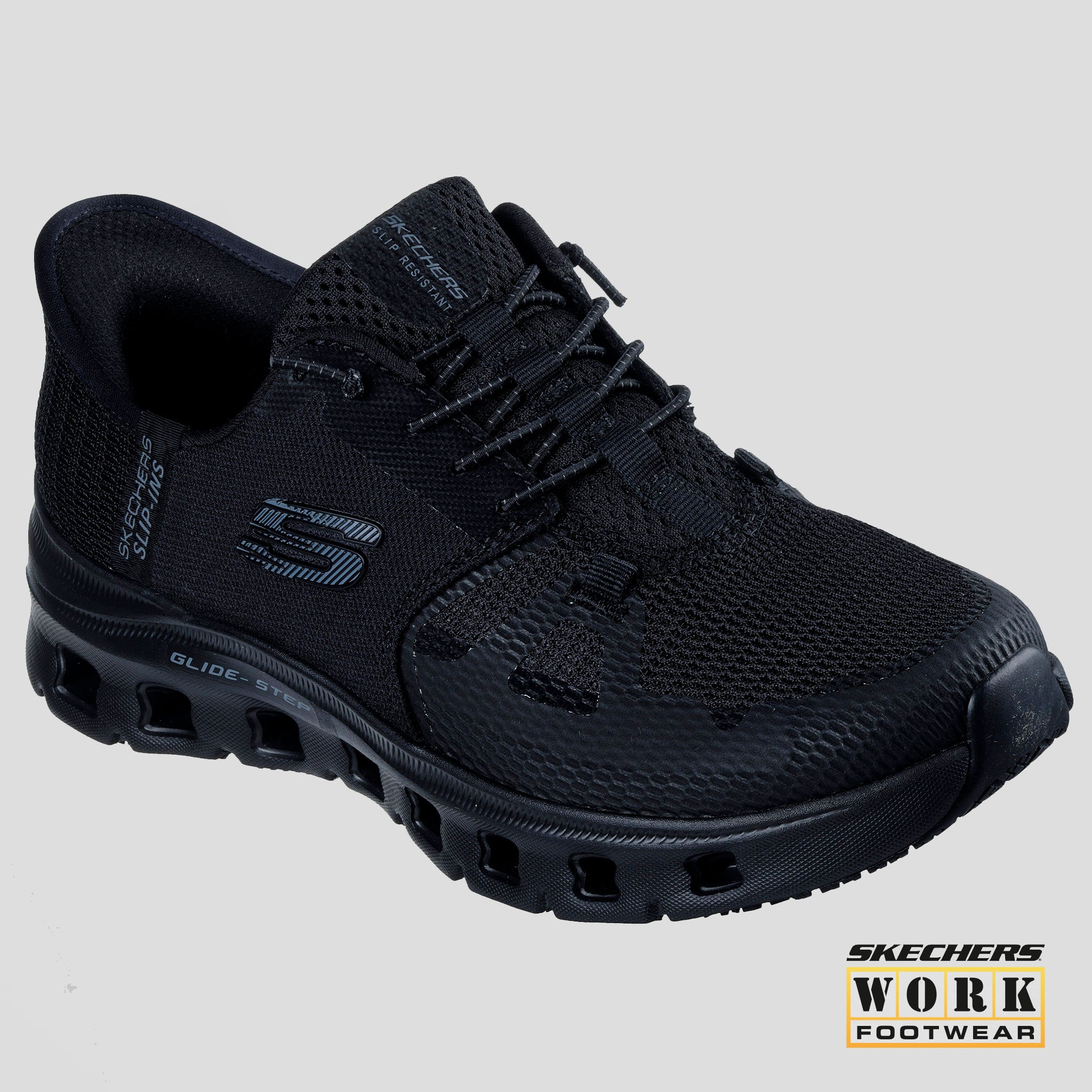 Chaussures Skechers Glide-Step Pro Edrura noires 40