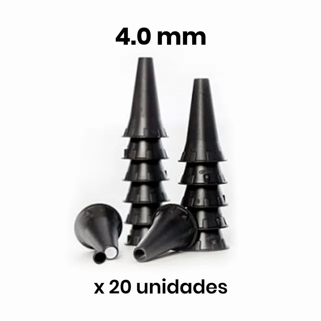 Enfermania Instrumental cônes otoscope 4,0 mm pack 20