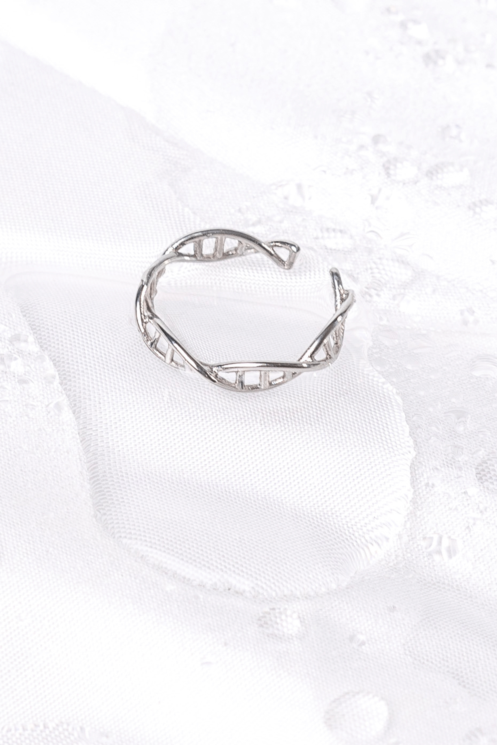 Enfermania Accesorios ADN bague acier taille S argent
