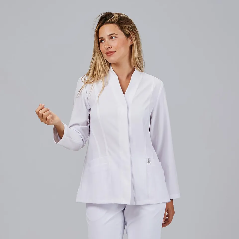 Gary's Ana Blouse Médicale Femme Noire Manches Longues M