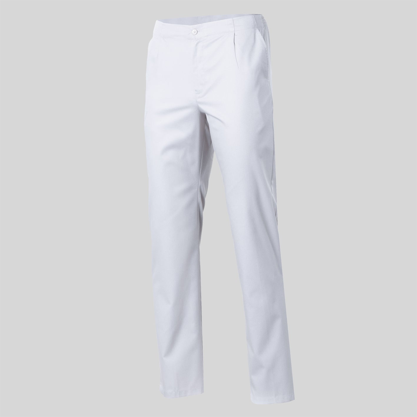 GARY'S Twill pantalon médical blanc poches italiennes